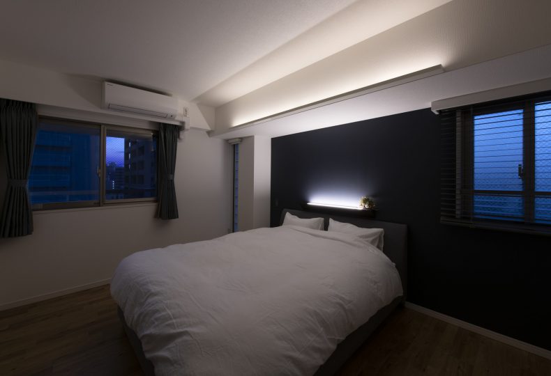 寝室　照明
